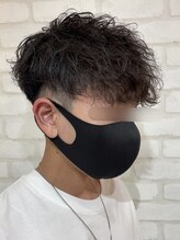 〈スペインカール〉【大宮/スペインカール/ツイストスパイラルパーマ/メンズパーマ/メンズカット/眉毛】