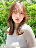 20代30代40代◎前髪パーマゆる巻きロングゆるふわ巻きエギョモリ