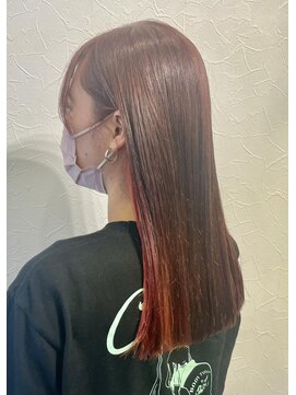 ラテ アトリエ(latte atelier) 大人可愛い/艶髪ストレート/切りっぱなし