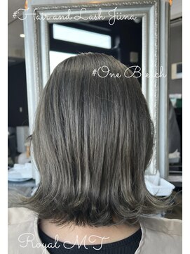 ヘアーアンドラッシュ ジーナ(Hair&Lash Jiina) 切りっぱなし