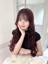 ランド 原宿表参道(LAND)&nbsp;☆前髪カットがかわいいブリーチなしピンクカラー