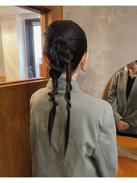 テテコケット(tete coquette) ツインヘアアレンジ/パーティーヘア/ヘアアレンジ/ヘアセット