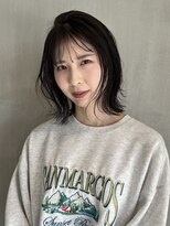 ラトリエ(L'Atelier)&nbsp;くびれボブ／ミディアムボブ／黒髪ボブ