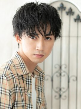 モッズヘアー メン 戸田公園店(mod's hair men) 不揃いな毛束が生み出す万能シャギーマッシュヘアd戸田公園