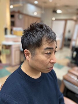 アポロカットステージ 相模大野店 アップバング/ツーブロックマッシュ<理容室>[メンズ/相模大野]