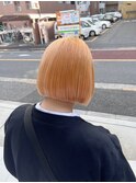 オレンジカラー/ケアブリーチ/ダブルカラー/髪質改善/西葛西