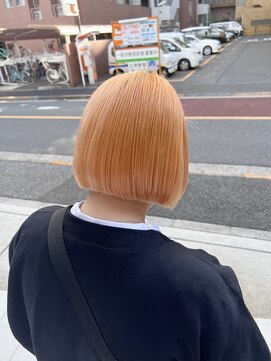 アイセ(I.se Eir TOKYO) オレンジカラー/ケアブリーチ/ダブルカラー/髪質改善/西葛西