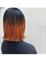 ヒップスアイズ(Hip's eyes)&nbsp;オレンジベージュのグラデーションカラー