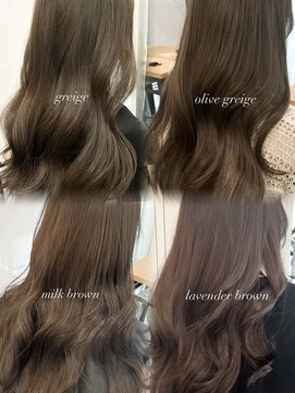 アリュウル 表参道(ALLURE) 大人可愛い艶カラー＊明るめ柔らかカラー4選