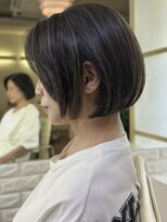 トランクサロンカッパード&nbsp;大人切りっぱなしボブ＋イルミナカラー＋生コラーゲンTR