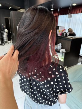 プライズ 錦糸町北口店(prize) ピンクグレーインナーカラー【錦糸町y2k/錦糸町北口】