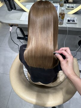 ロンドメリア 天神大名店(Lond Melia) ★前髪カタログこなれミディウェーブパーマイメチェンレイヤー★