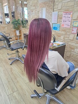 美容室レゴ(REGO) ピンクバイオレット