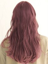 アース 東戸塚店(HAIR & MAKE EARTH) 30代40代ナチュラルブリーチなしピンク大人ボブ肩ライン