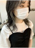 【cuzKLUB】ミディアムレイヤー×コントラストアッシュ*池袋