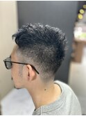 短め　ソフトモヒカン