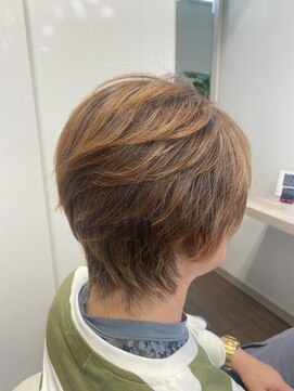 ドゥージングヘアースクラッチ(Dozing Hair Scratch) ショートからまとまり良く伸ばし中