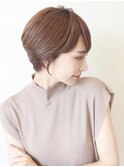 【 Ｉ. 】30代からの襟足すっきり前下がりショートボブ　川口