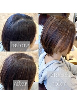 ヴィアスヘアー(vias hair) インナーカラー×白髪染め