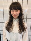 くるくるパーマ/ウェーブミディアム[梅田駅/中崎町駅]