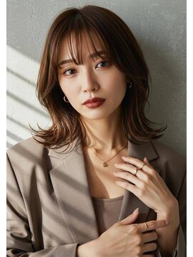 ユミリーバイルコル(umily by RuCOR.) メルティカラー/フェミニンロング/似合わせカット/髪質改善