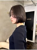 ボブ+顔周りレイヤー