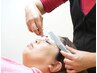 オーガニックカラーリタッチ＋スパシャンプー＋骨格に合わせた眉毛剃り