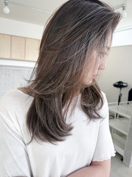 ザワン(the one .) 【the one.】レイヤースタイル×ハイライト -TANAKA-