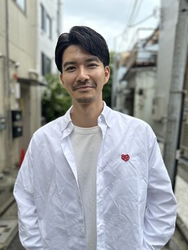 ロンドオム 池袋(Lond Homme) men's/メンズ/ブルーブラック/フェザーパーマ/サーフカール/池袋