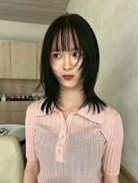 パーク(PAAQ)&nbsp;レイヤー /ハッシュカット /地毛カラー