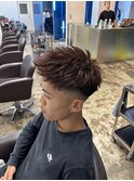 【MEN’S HAIR/サーフカール/刈り上げセンターパート/千葉】