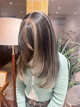 ジーナ 吉祥寺(Zina) 【木村ゆい】ブリーチデザインカラー/ハイトーン