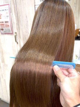 スカイ(SKY) 透明感カラー/髪質改善/縮毛矯正/韓国風レイヤーカット