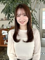 ガーランドギンザ(Garland Ginza)&nbsp;セミロングレイヤーシースルーバング