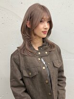 シーク 天神(SEEK)&nbsp;松尾菫菜/レイヤーカット/ハッシュカット/ブリーチ/韓国ヘア