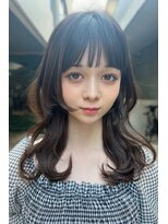 リークフー(Ree cu fuu)&nbsp;小顔冬カットふんわりレイヤー大人可愛いナチュラルブラウン