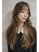 ヘアアンドビューティー クローバー(Hair&Beauty Clover)&nbsp;ミルクブラウン/ダークグレージュ/シャギーカット