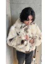 ホテリー(Hotely)&nbsp;ナチュラルラフパーマ[ダブルカラー/インナーカラー/イヤリング