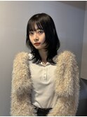 ワンカールで可愛い...♪ミディアムレイヤー