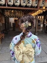 バサラ 大阪なんば店(VASARA)&nbsp;大阪なんば/訪問着ヘア/着物ヘア/卒業式ヘア/成人式ヘア
