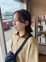 メグル(MEGURU,) 切りっぱなしボブ