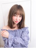 ミディアムボブ★