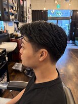 ブロートーキョーバーバーショップ 神田店(Bro Tokyo BARBERSHOP)&nbsp;センターパート
