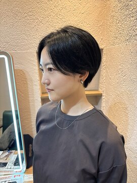 スーリール 福岡別府店(Sourire) 福岡別府 ハンサムショート 大人ショート
