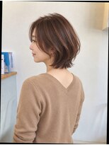 リノ 寺田町南口店(rino)&nbsp;抜け感シアーベージュレイヤーカット