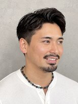フジヤマバーバーショップ アジト(FUJIYAMA BARBER SHOP ajito)&nbsp;【明石メンズ】大人アップバング×刈り上げビジネスショート
