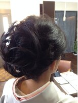 ビギンズ ヘア コウベ(BEGINS HAIR KOBE) 結婚式アップ ミセス