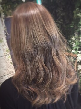 ラックスビー スカイ 大阪梅田店(LUXBE SKY) 外国人風シアーグレージュ　byMIKI【LUXBE梅田店】