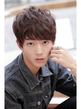 イグレックビス(igrek bis) IGREKBISツーブロック×無造作×ネープレス×マッシュショート