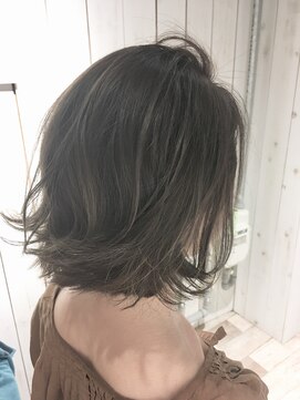 ギャレット 新宿店(Garret) 3Dメッシュxグレージュカラー/20代30代40代50代60代